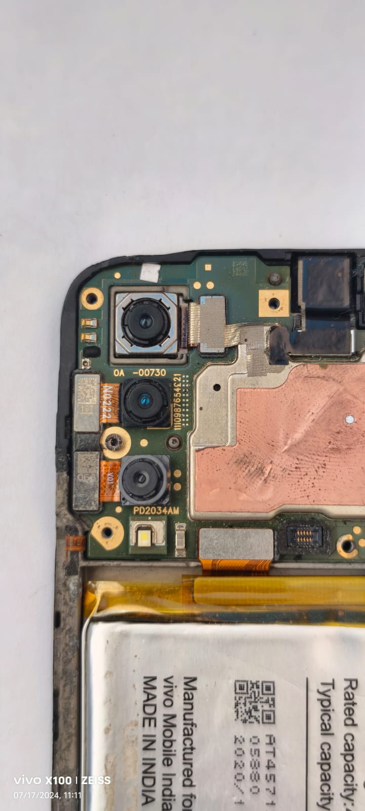Back camara replacement
